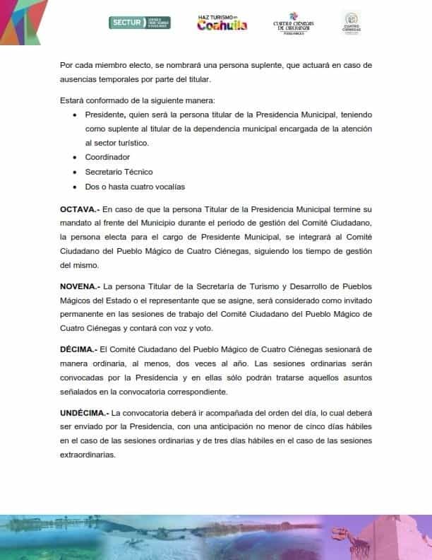 Convocan a Comité del Pueblo Mágico
