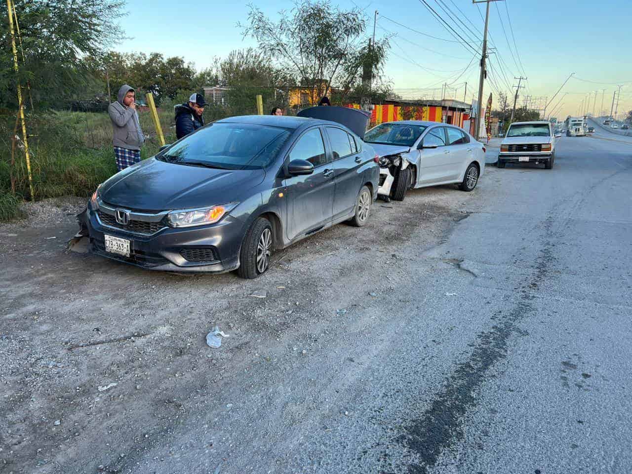 Estrena en choque automóvil del año Estrena en choque automóvil del año