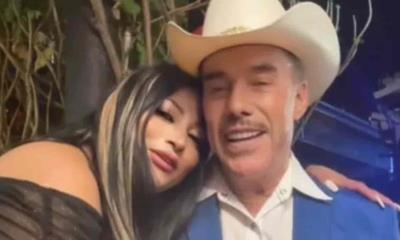 Padre de Jenni Rivera presume nueva novia a sus 79 años