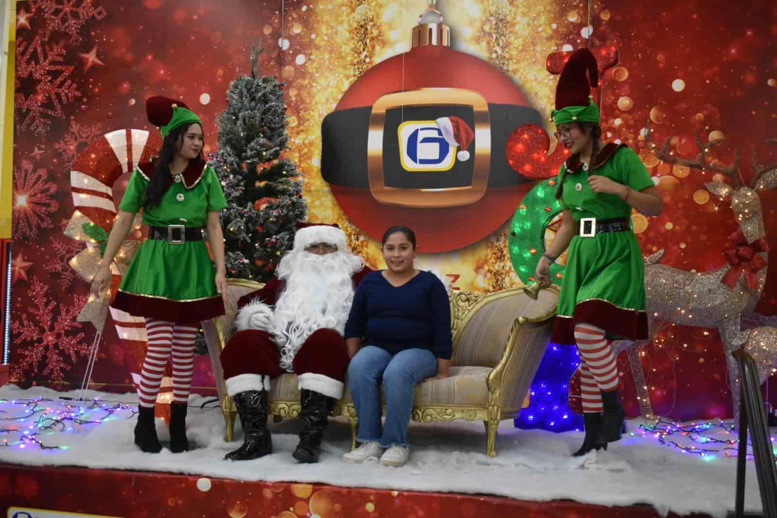 Llega Santa Claus al Súper Gutiérrez