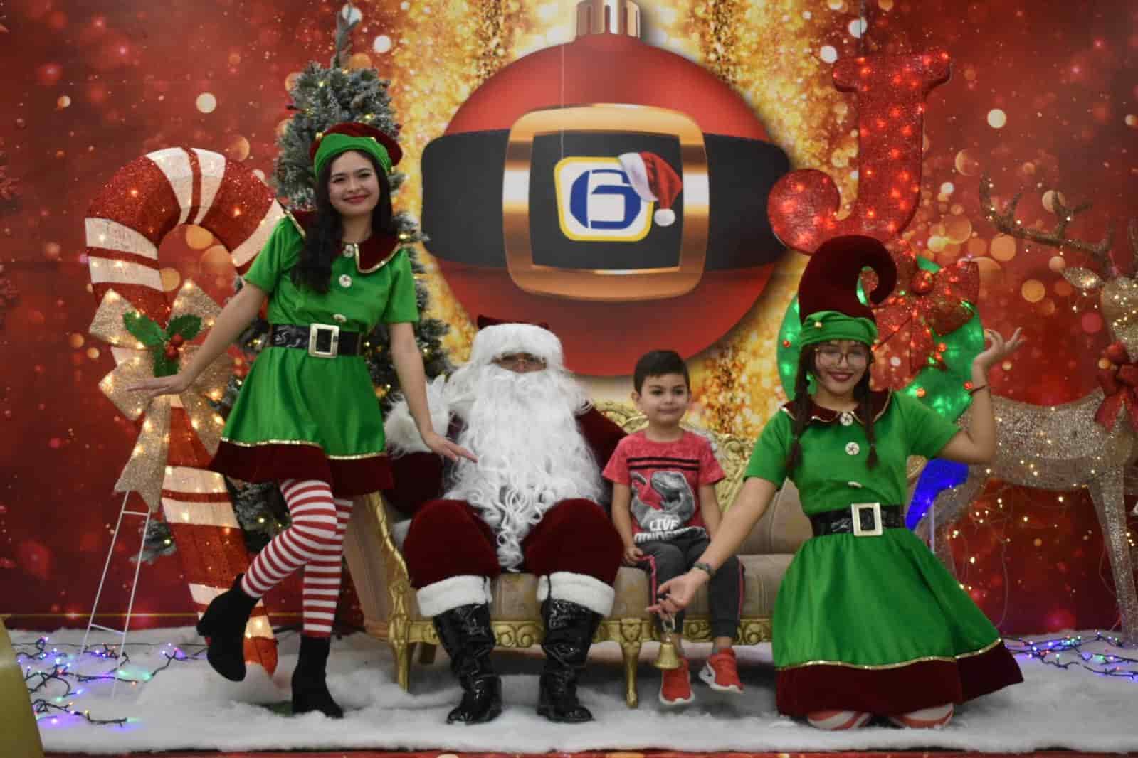 Llega Santa Claus al Súper Gutiérrez