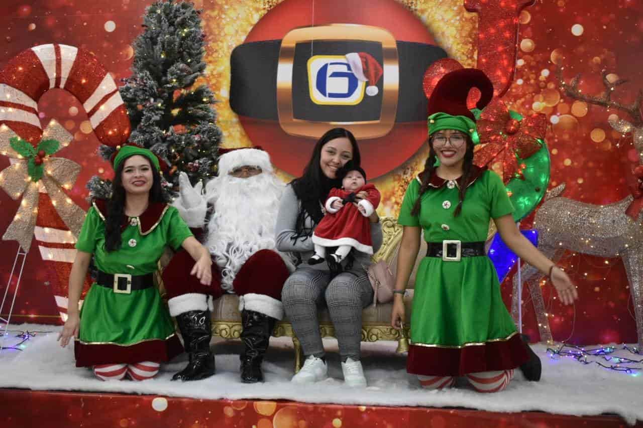 Llega Santa Claus al Súper Gutiérrez