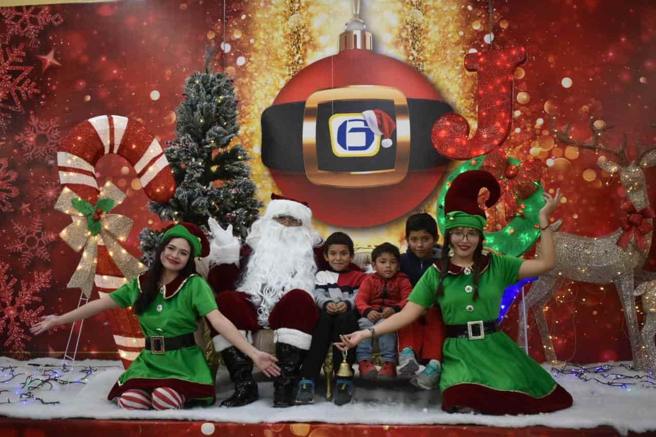 Llega Santa Claus al Súper Gutiérrez