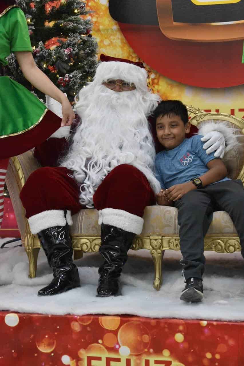Llega Santa Claus al Súper Gutiérrez