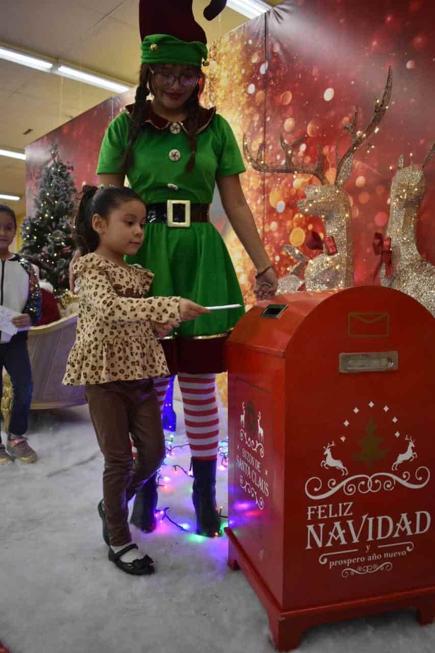 Llega Santa Claus al Súper Gutiérrez