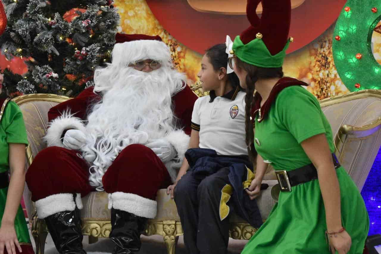 Llega Santa Claus al Súper Gutiérrez