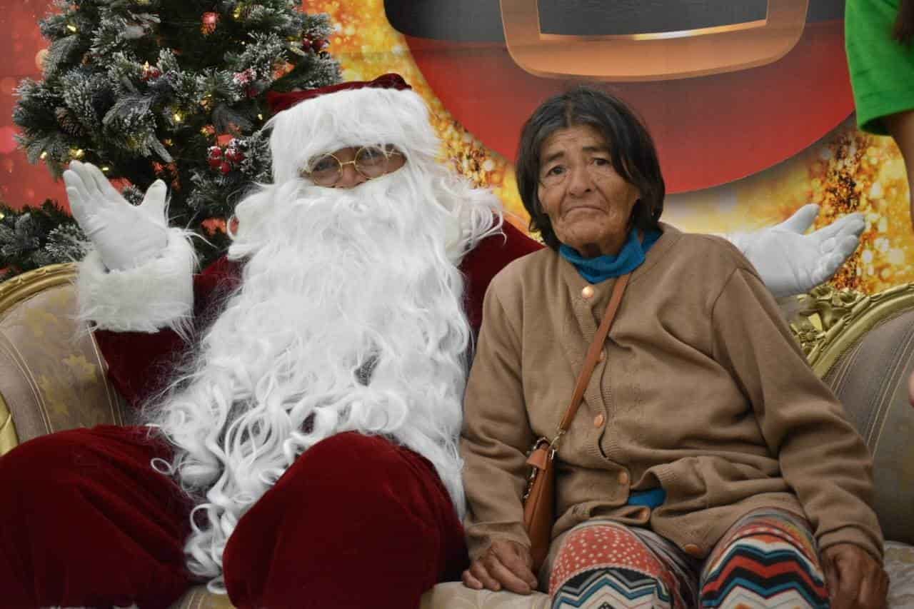 Llega Santa Claus al Súper Gutiérrez