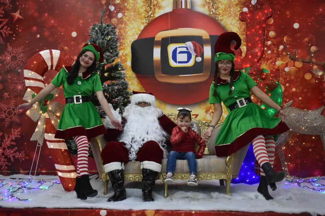 Llega Santa Claus al Súper Gutiérrez