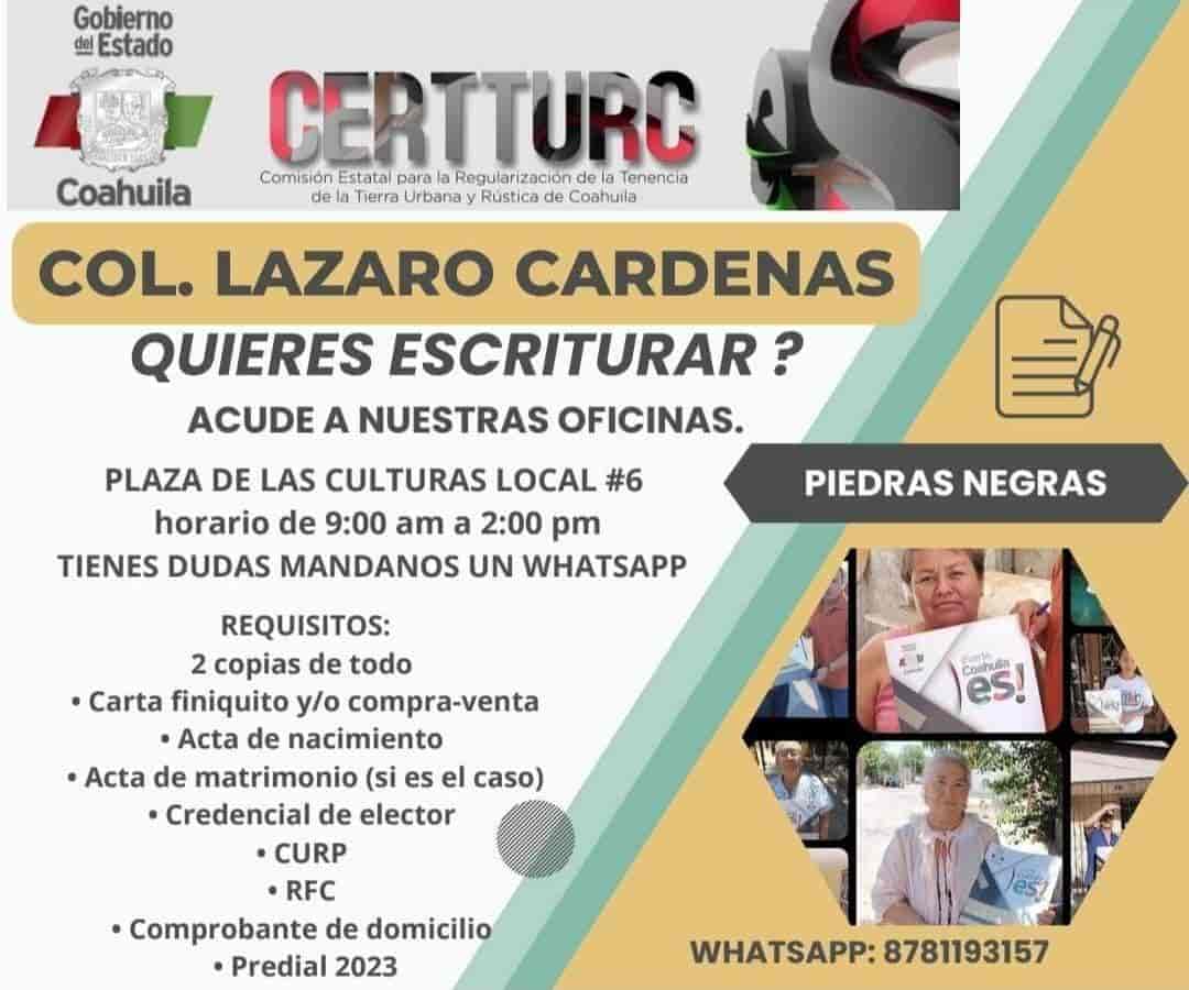 Escrituran 300 vecinos de la Lázaro Cárdenas 