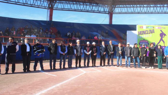 Inauguran “Encuentro Estatal de Beisbol Inter-CAM 2023”
