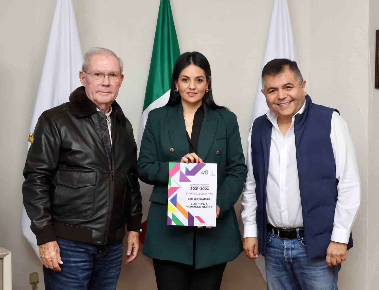 Mujeres, familia y gestoría son banderas de Luz Elena Morales 