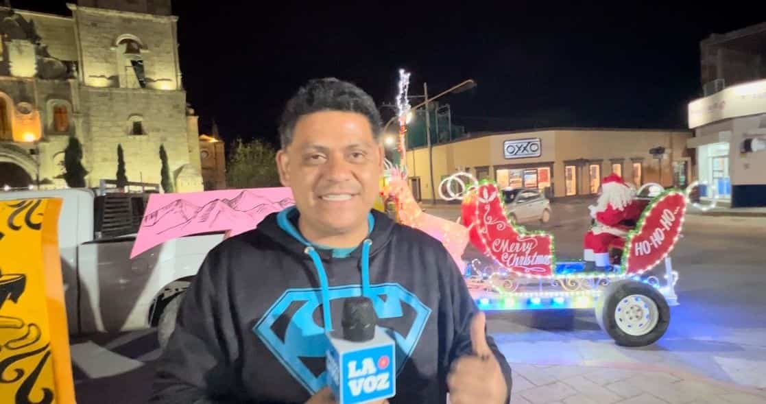 Llega “Santa” en su Trineo
