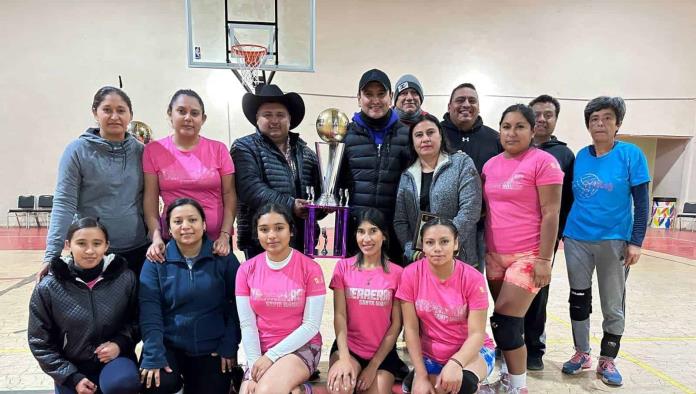 ¡DELTAS CAMPEONAS! Finaliza la gran final intermunicipal de voleibol femenil en Allende