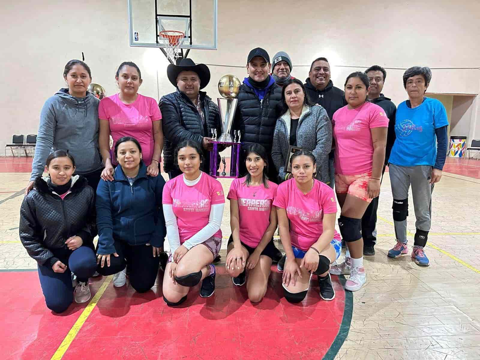¡DELTAS CAMPEONAS! Finaliza la gran final intermunicipal de voleibol femenil en Allende