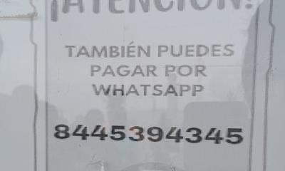 Activan contacto de WhatsApp en Recaudación