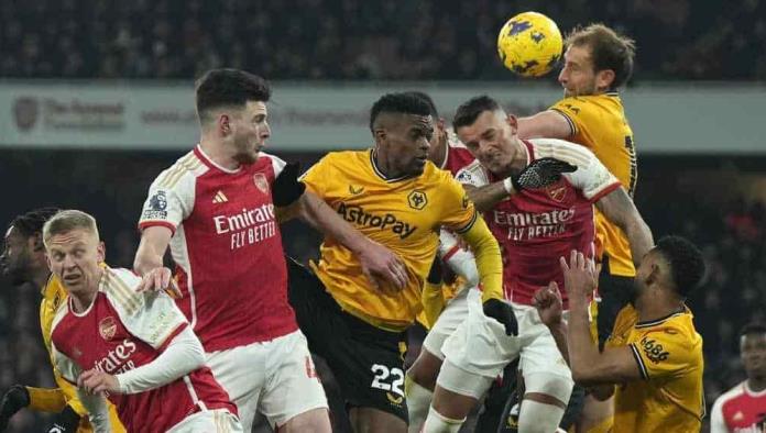 Arsenal vence a Wolverhampton