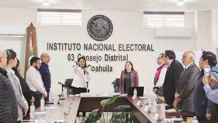 Instala el INE Comité Distrital