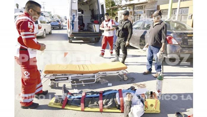 Arrolla a abuelito en la Occidental