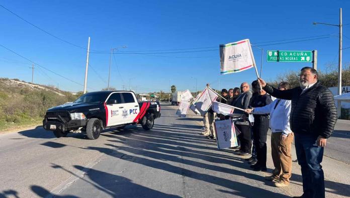 ¡Reciben paisanos! Arranca operativo para los visitantes