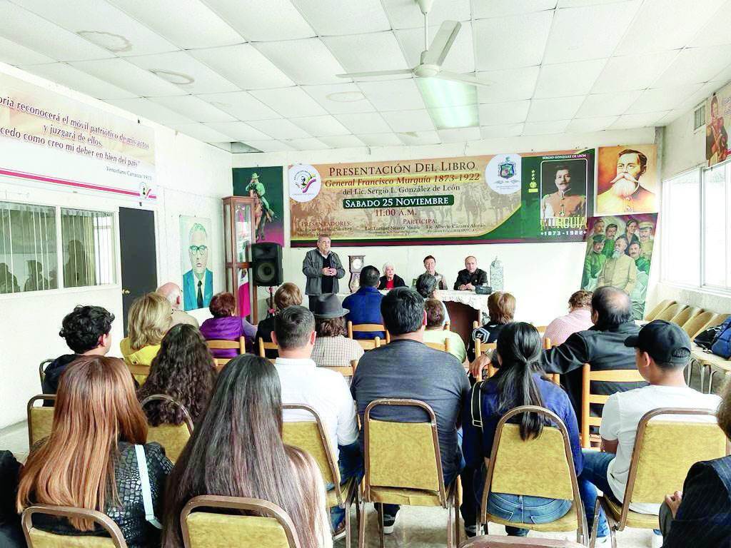 La Asociación Nacional Venustiano Carranza presentó el libro General Francisco Murguía