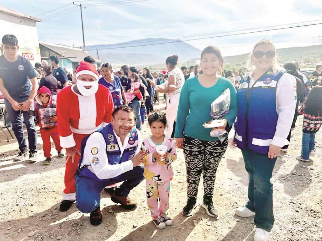 Llevan posada a niños de Colinas