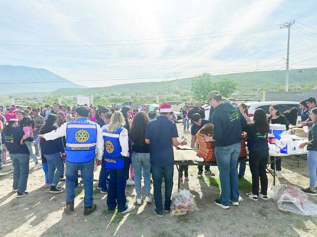 Llevan posada a niños de Colinas