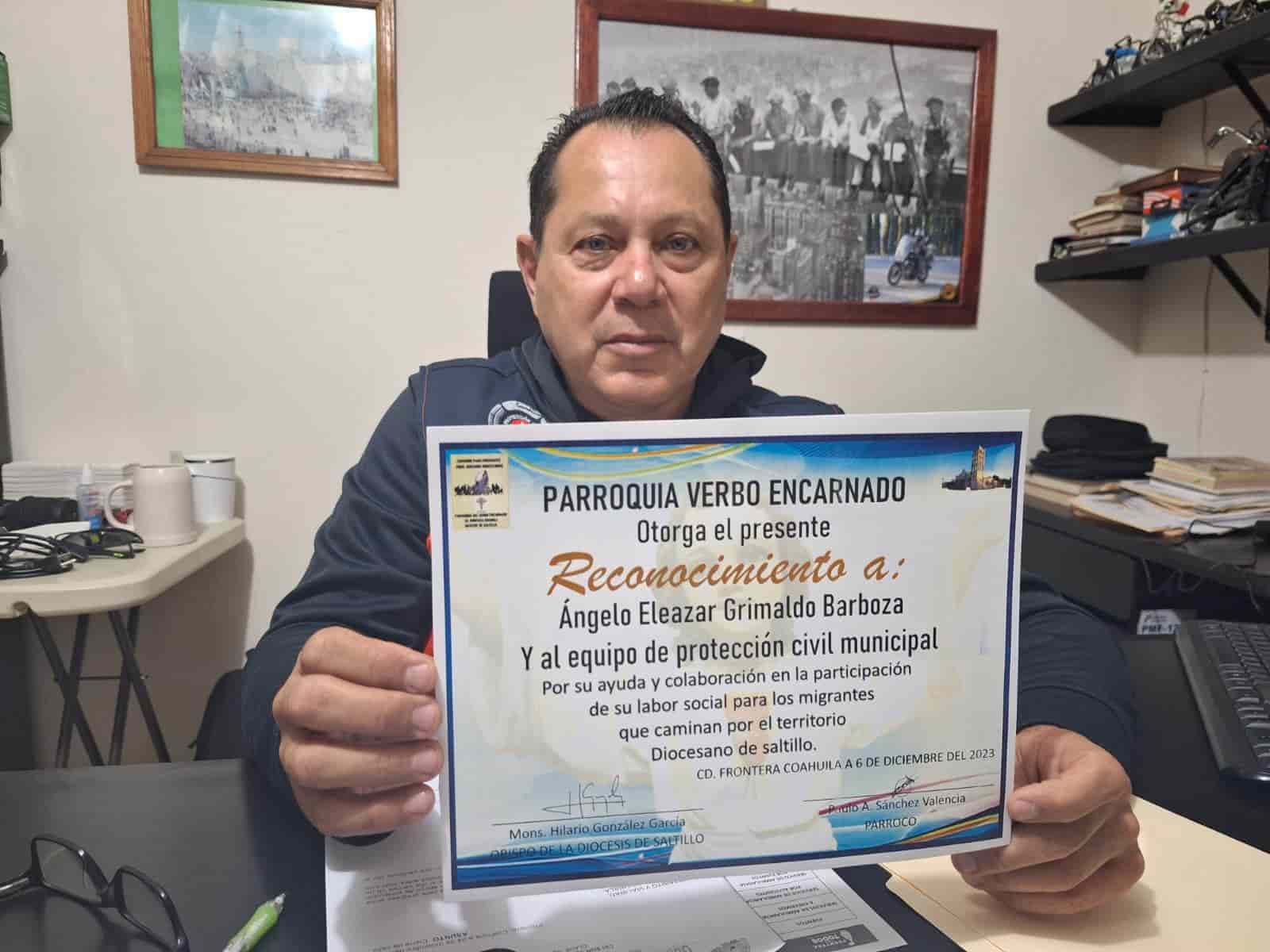 Reconocen a PC por atención a migrantes