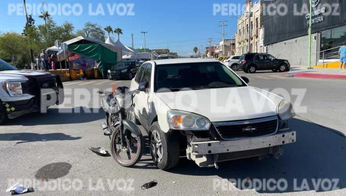 Cafre le rompe hueso a menor en motocicleta