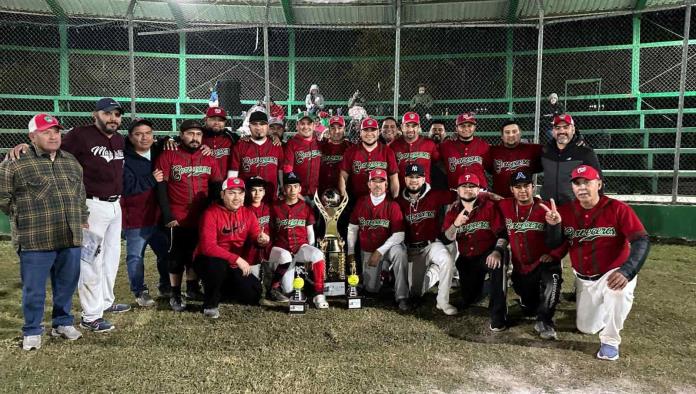 ¡Cerveceros bicampeón! Finaliza liga de Sóftbol en Allende