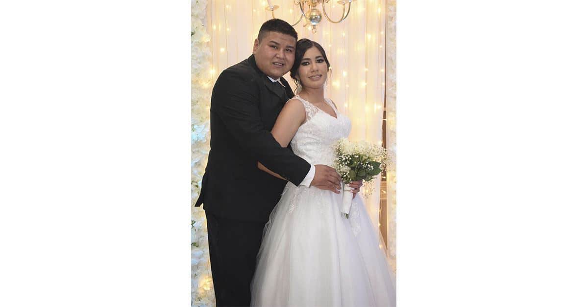 Lesly Yulissa y César Alejandro unen sus vidas