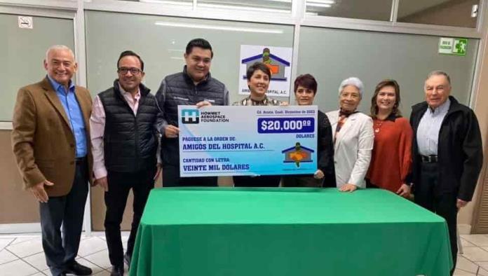 ¡Amigos del Hospital recibe donación!