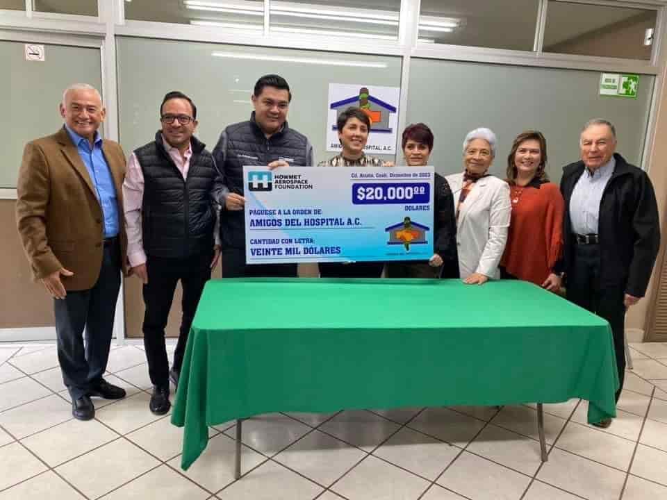 ¡Amigos del Hospital recibe donación!