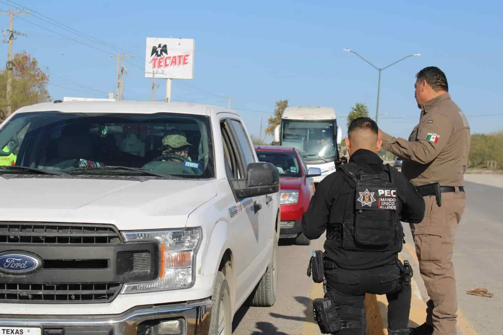 Refuerzan operativos de prevención y vigilancia en Allende