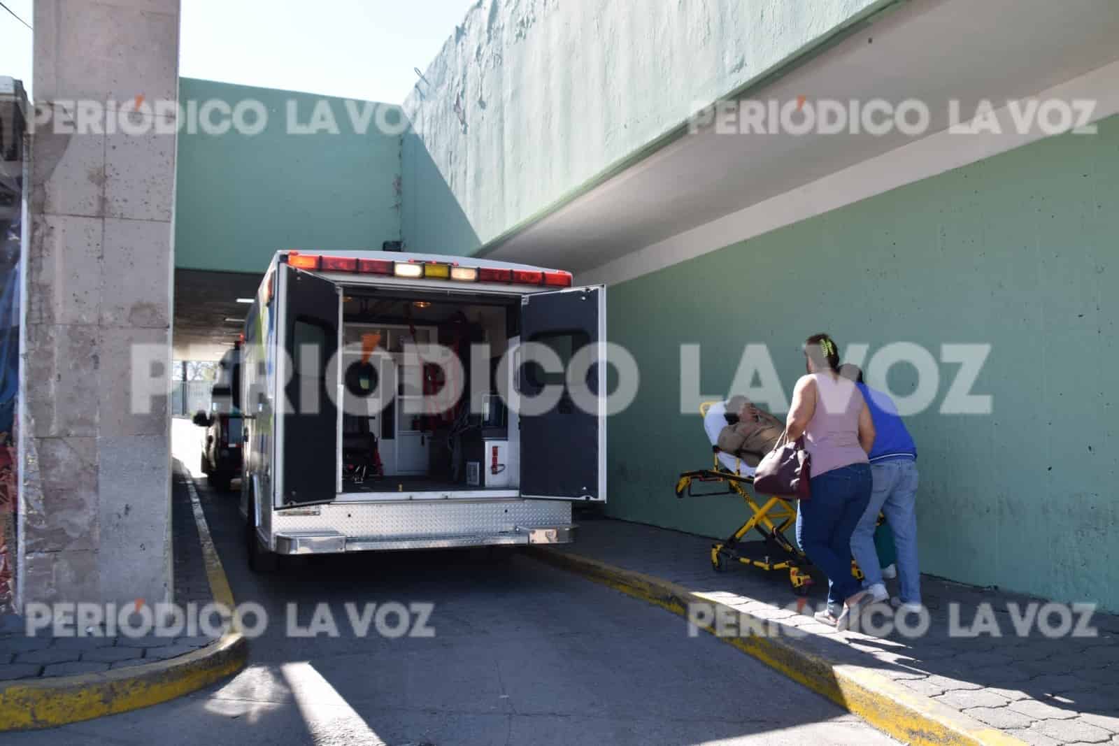 La abuelita presentó dificultades para respirar mientras se encontraba de compras en compañía de su hija y su nieta, en calles del Centro.