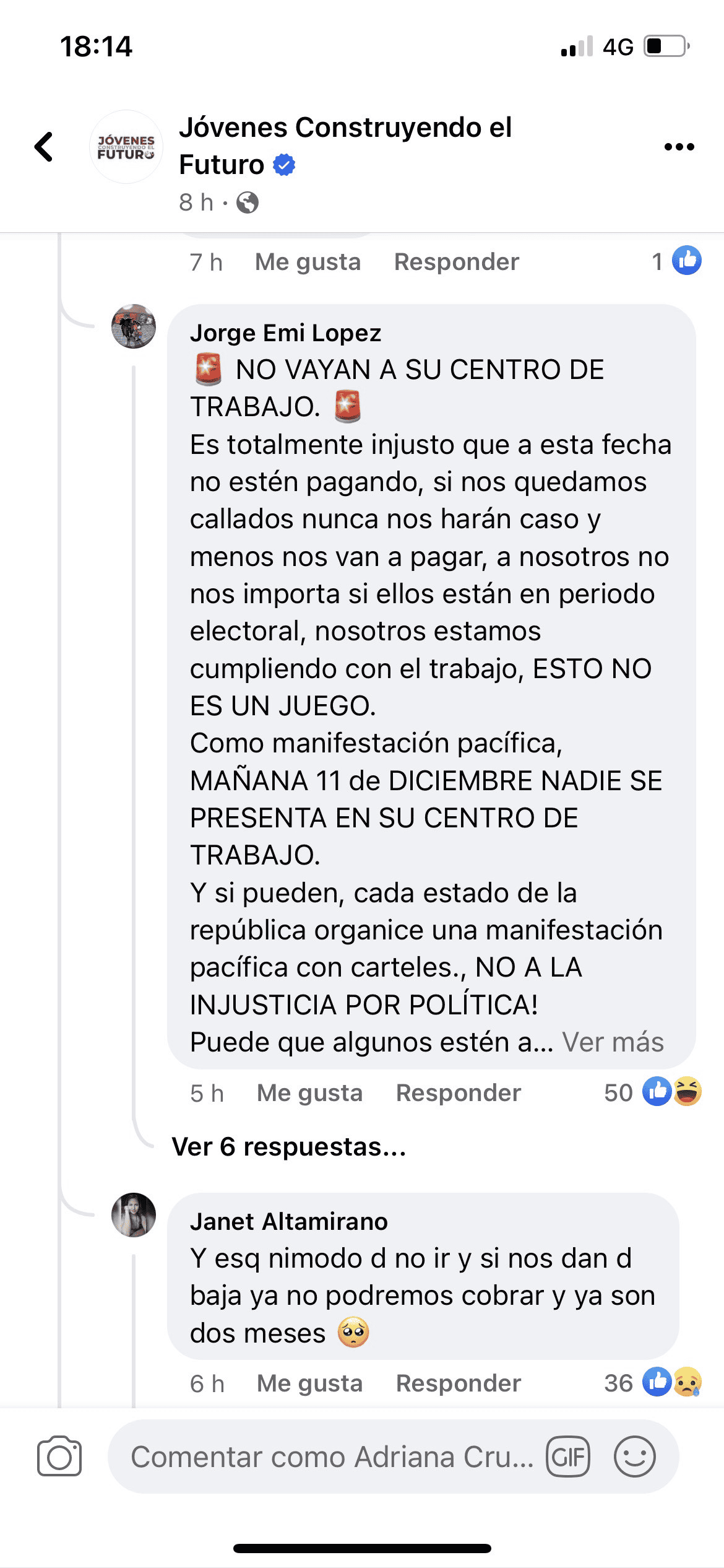 Dejan sin pago a Jóvenes Construyendo el Futuro