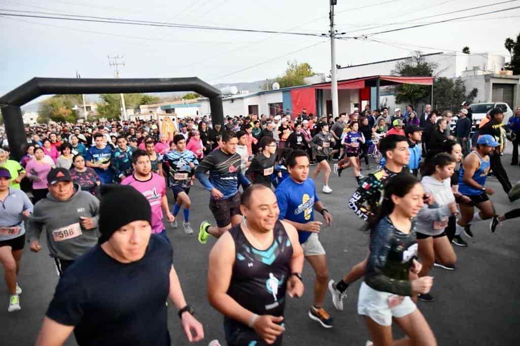 Revive Monclova fervor de carrera Guadalupana