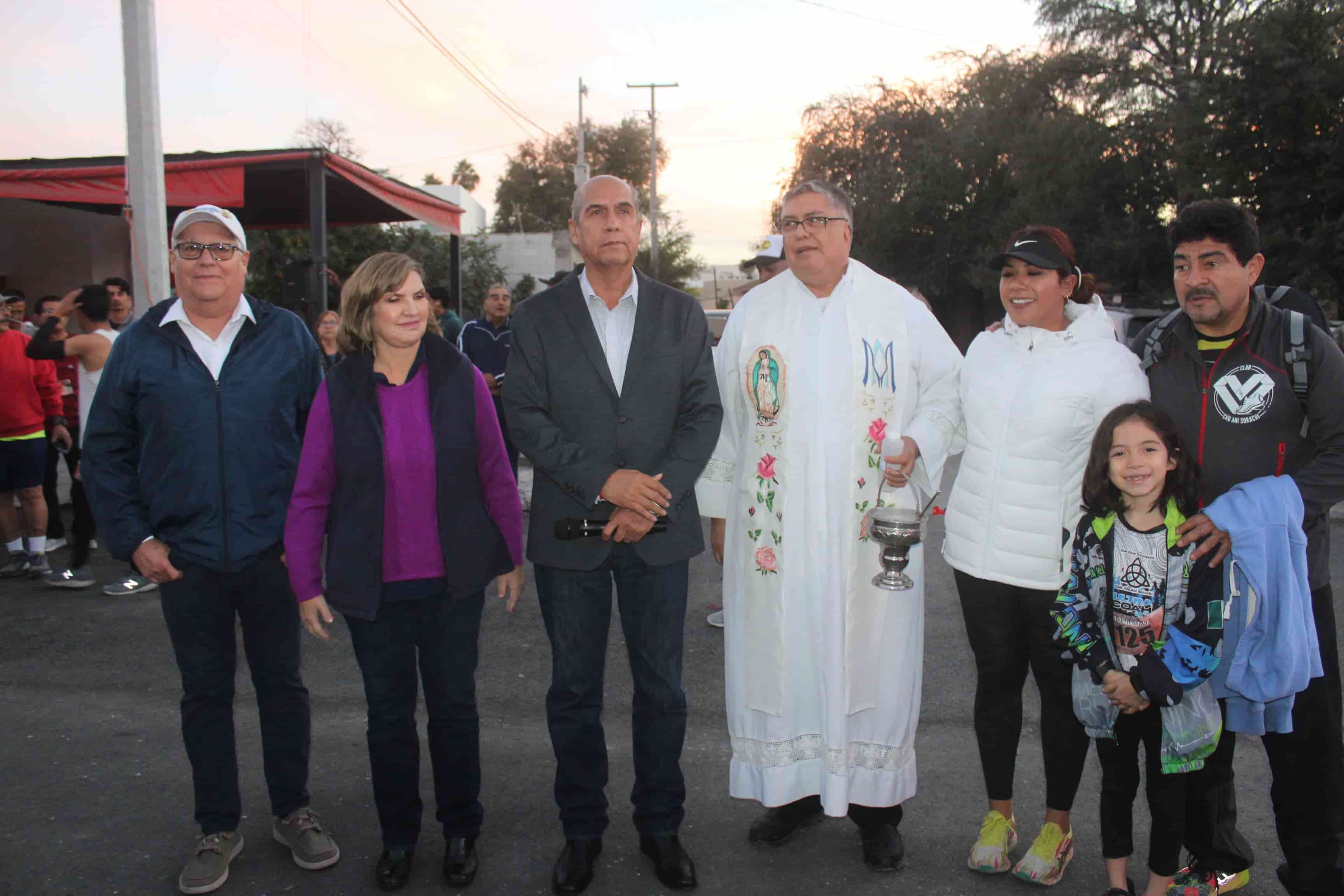 ¡Cumple atletas! A La Virgen de Guadalupe