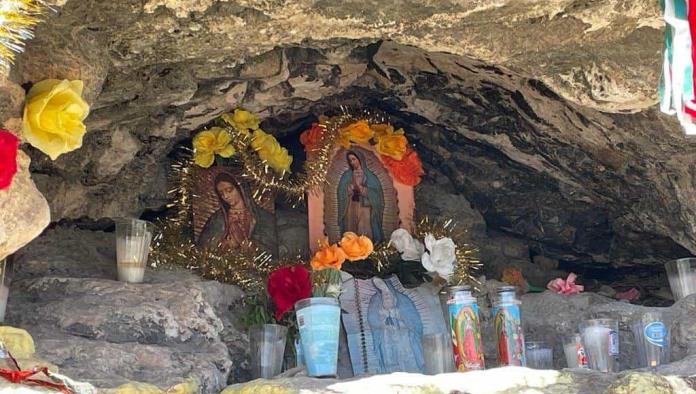 Se aparece la virgen de Guadalupe al oriente de Monclova,