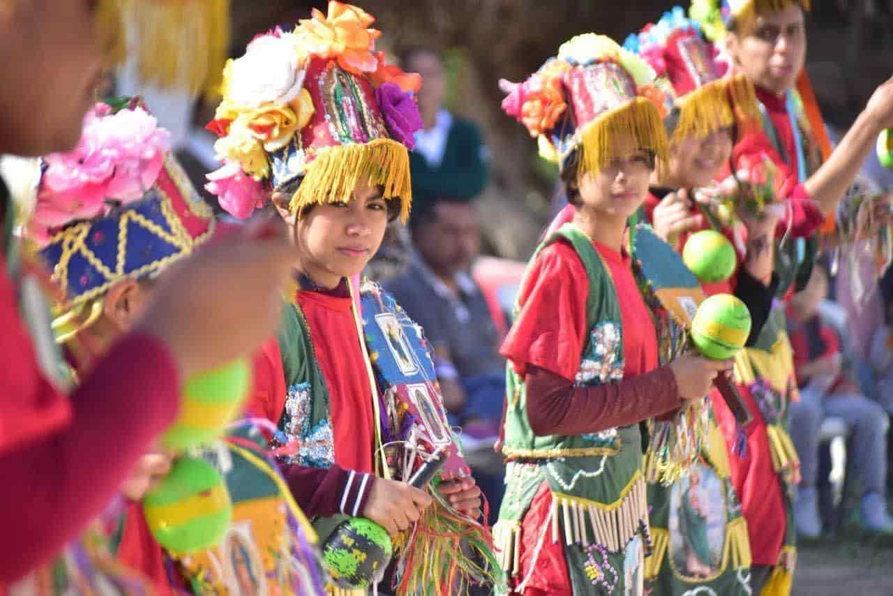 Con rosario a la Guadalupana celebra su día Ejido El Cerrito