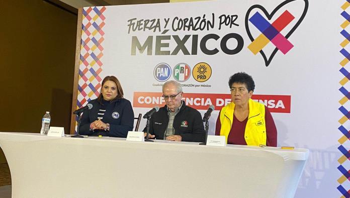 Reafirman alianza PRI, PAN y PRD