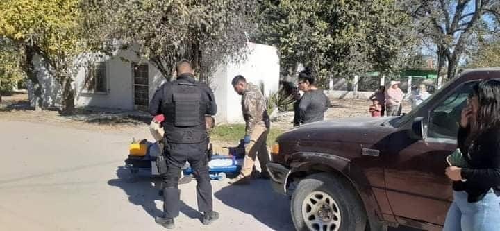 Camioneta ARROLLA a CICLISTA en Nava