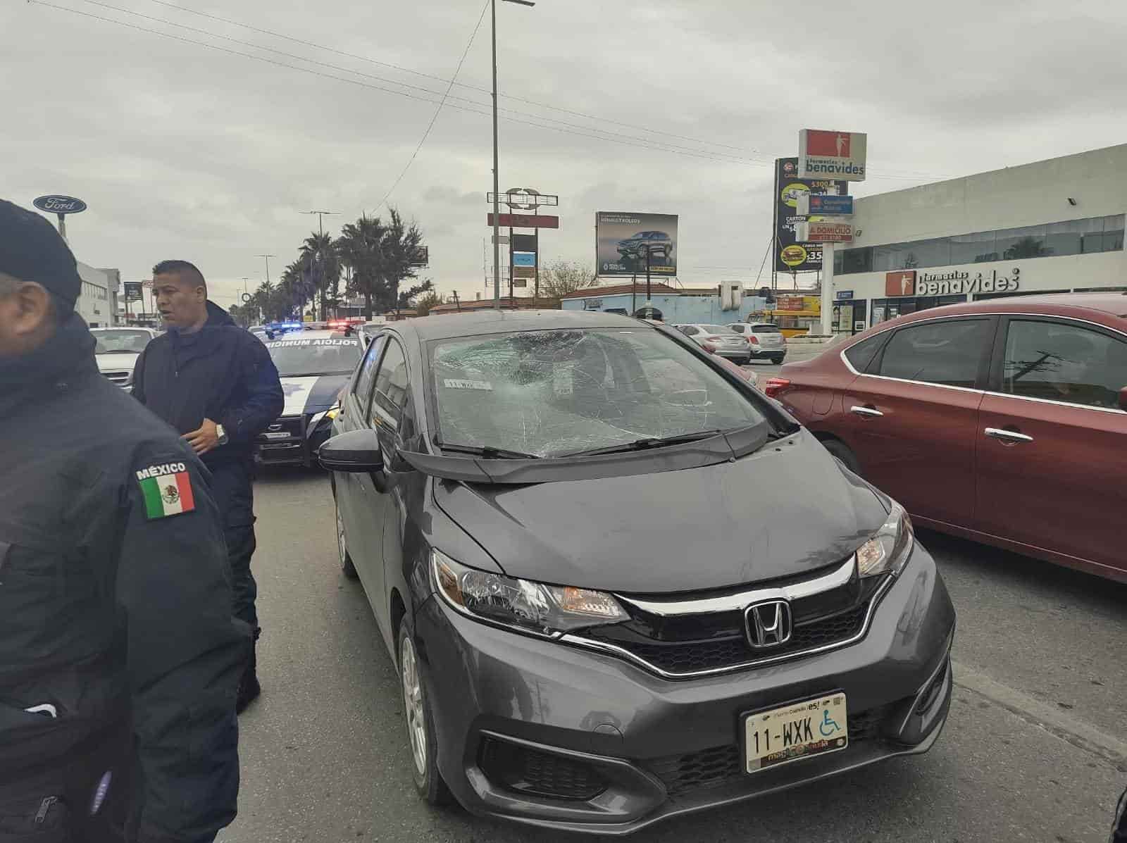 Atropella a peatón a los pies de Madero