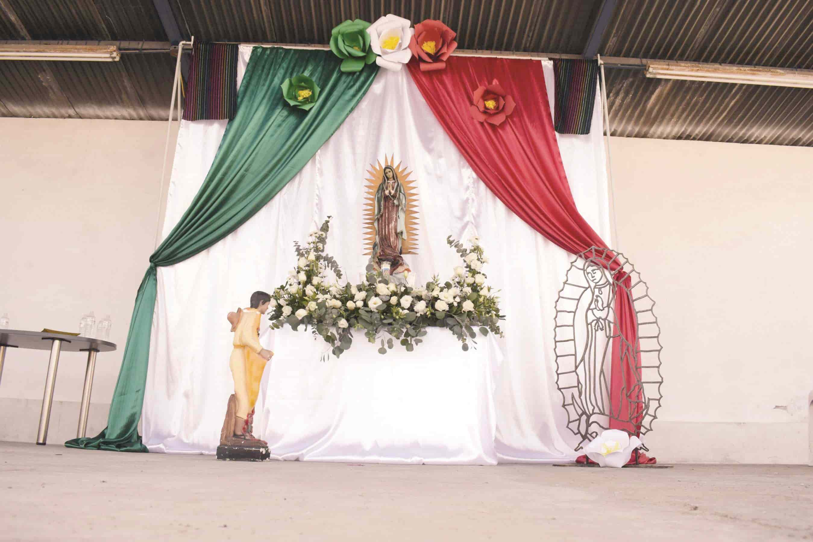 Celebran día de la Virgen de Guadalupe