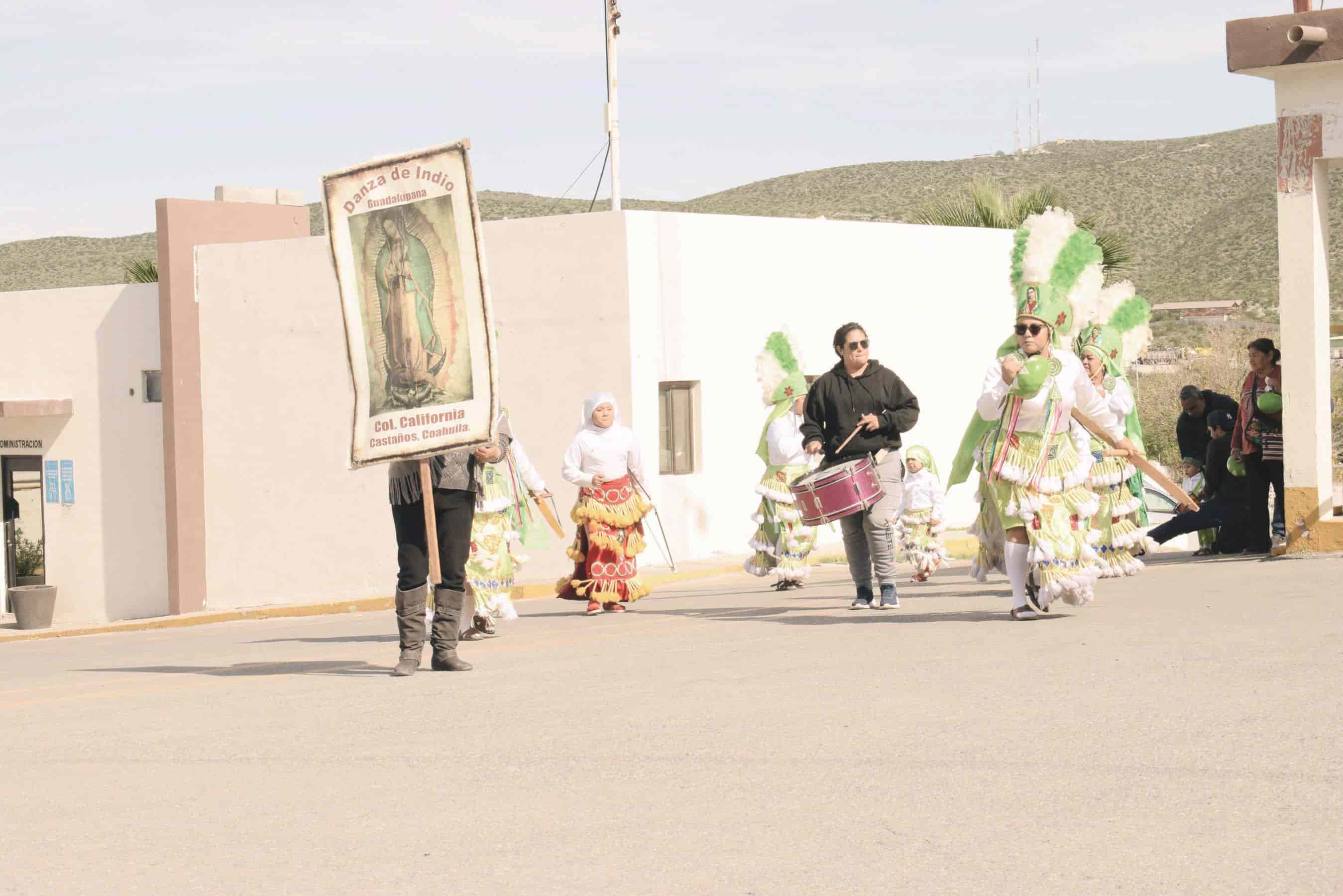 Celebran día de la Virgen de Guadalupe