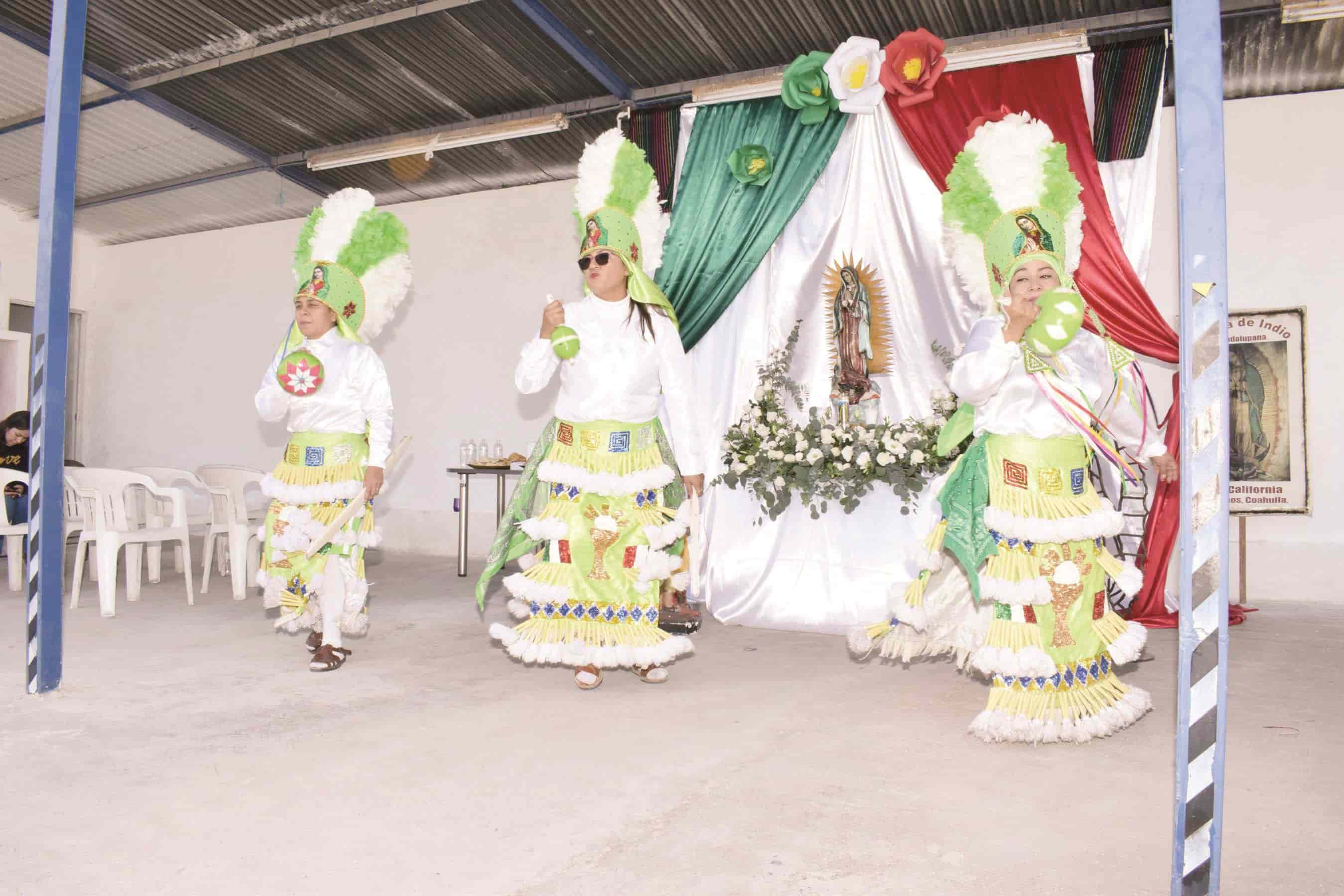 Celebran día de la Virgen de Guadalupe