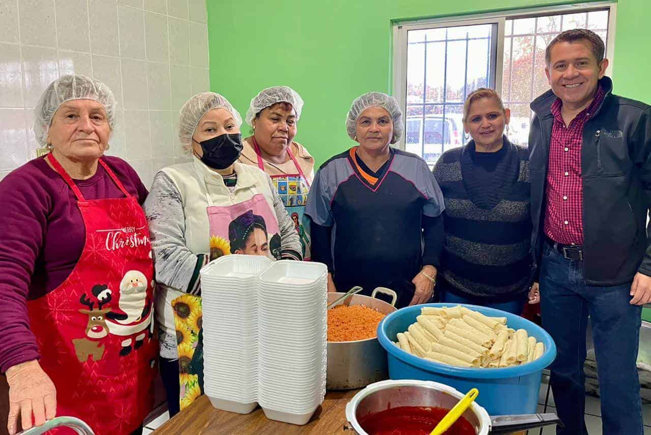 Visita Alcalde a cocina del DIF