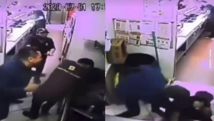 Dejan en libertad a El Tiburón Medina sujeto que golpeó a un menor en un Subway