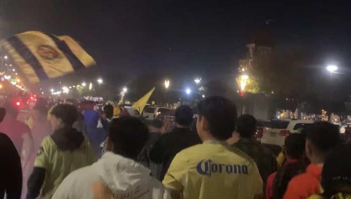 Cuatro americanistas ARRESTADOS por exceso de festejo en la Macroplaza