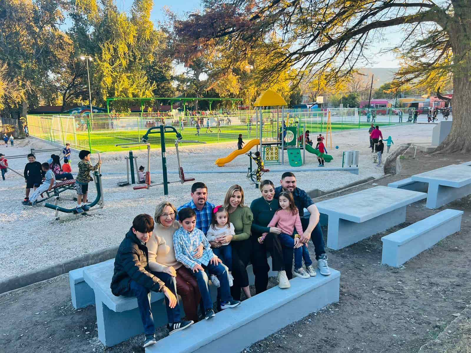 Inauguran parque La Alberquita