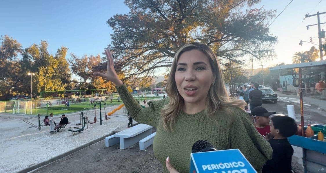 Inauguran parque La Alberquita